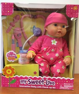recalled baby doll